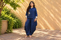 Blue Modal Dhoti Pant