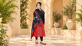 Black Embellished Modal Dupatta/ Hanj Collection